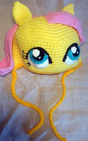 Crochet Hat Fluttershy - My Little Pony